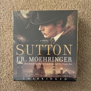 “Sutton” by J.R. Moehringer Audiobook - 12 Compact Discs - 15 Hours